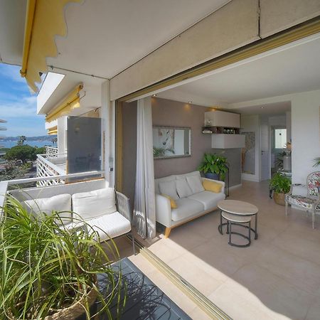 Frgk "Etoile Du Sud Terrasse Vue Mer Palm Beach" คานส์ ภายนอก รูปภาพ