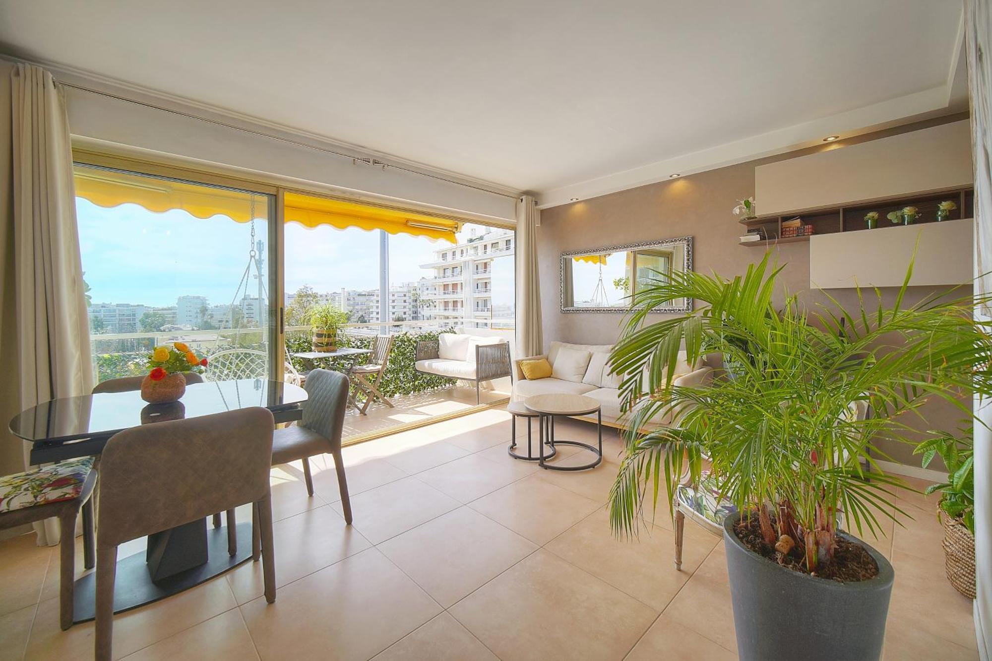 Frgk "Etoile Du Sud Terrasse Vue Mer Palm Beach" คานส์ ภายนอก รูปภาพ