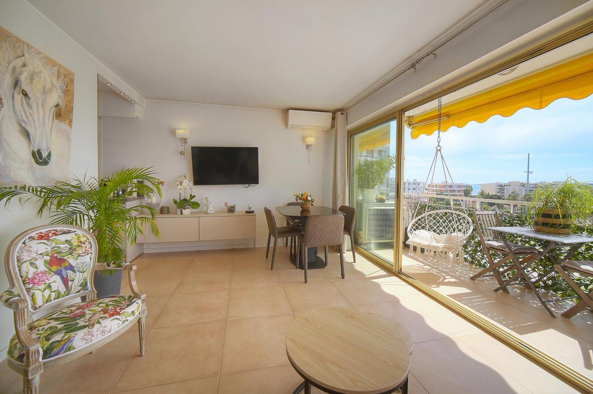 Frgk "Etoile Du Sud Terrasse Vue Mer Palm Beach" คานส์ ภายนอก รูปภาพ