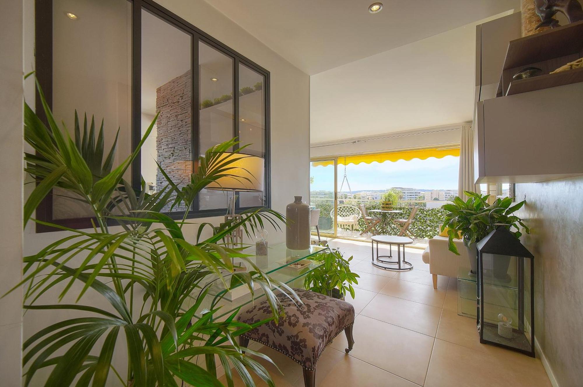 Frgk "Etoile Du Sud Terrasse Vue Mer Palm Beach" คานส์ ภายนอก รูปภาพ