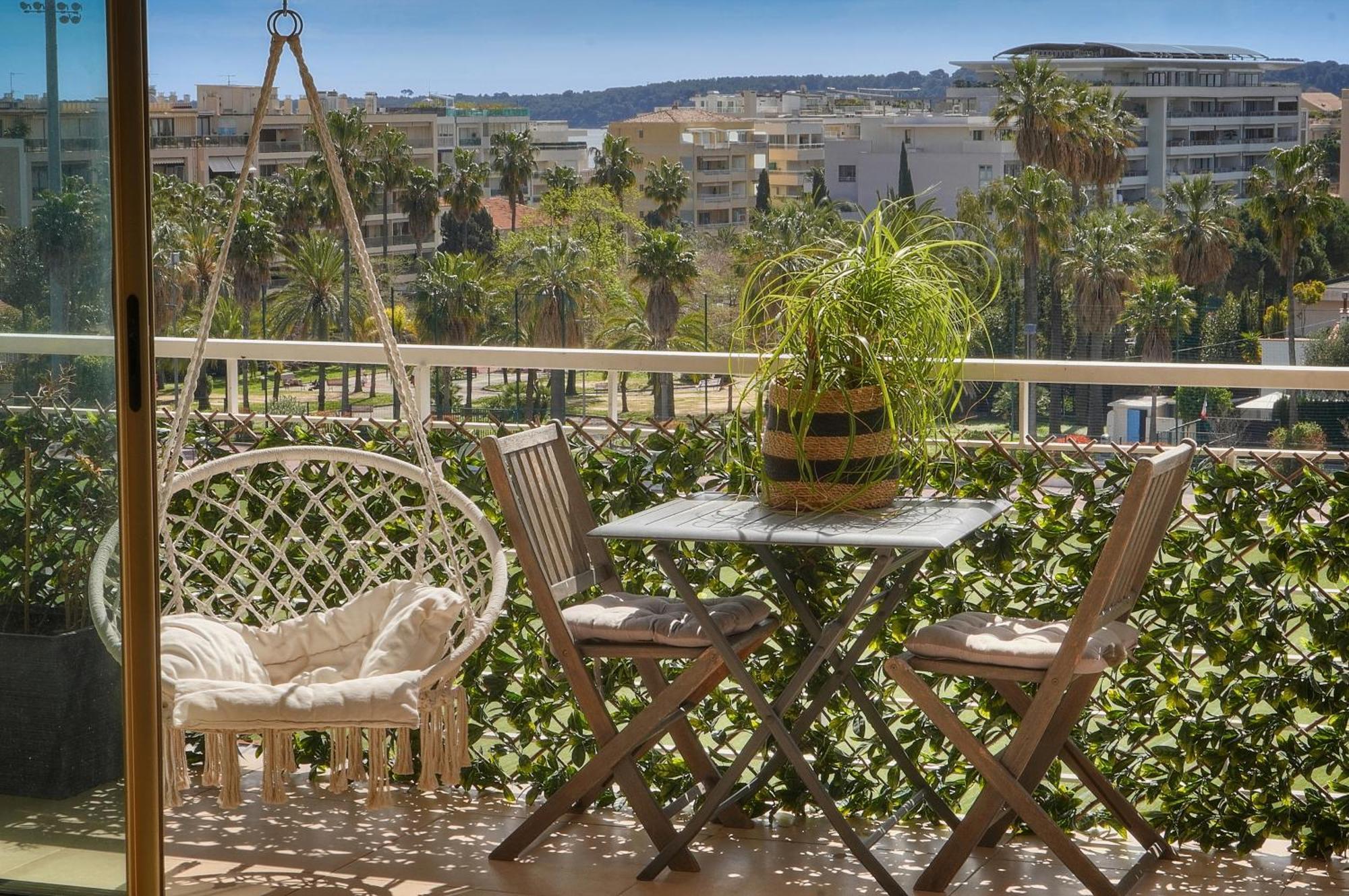Frgk "Etoile Du Sud Terrasse Vue Mer Palm Beach" คานส์ ภายนอก รูปภาพ